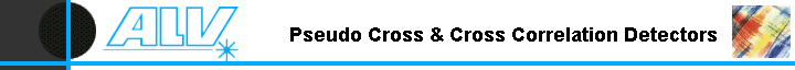 Pseudo Cross & Cross Correlation Detectors              